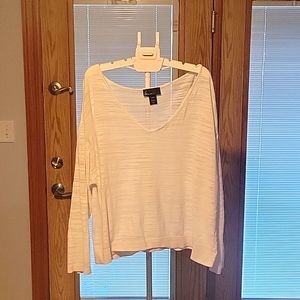 Lane Bryant White Sweater